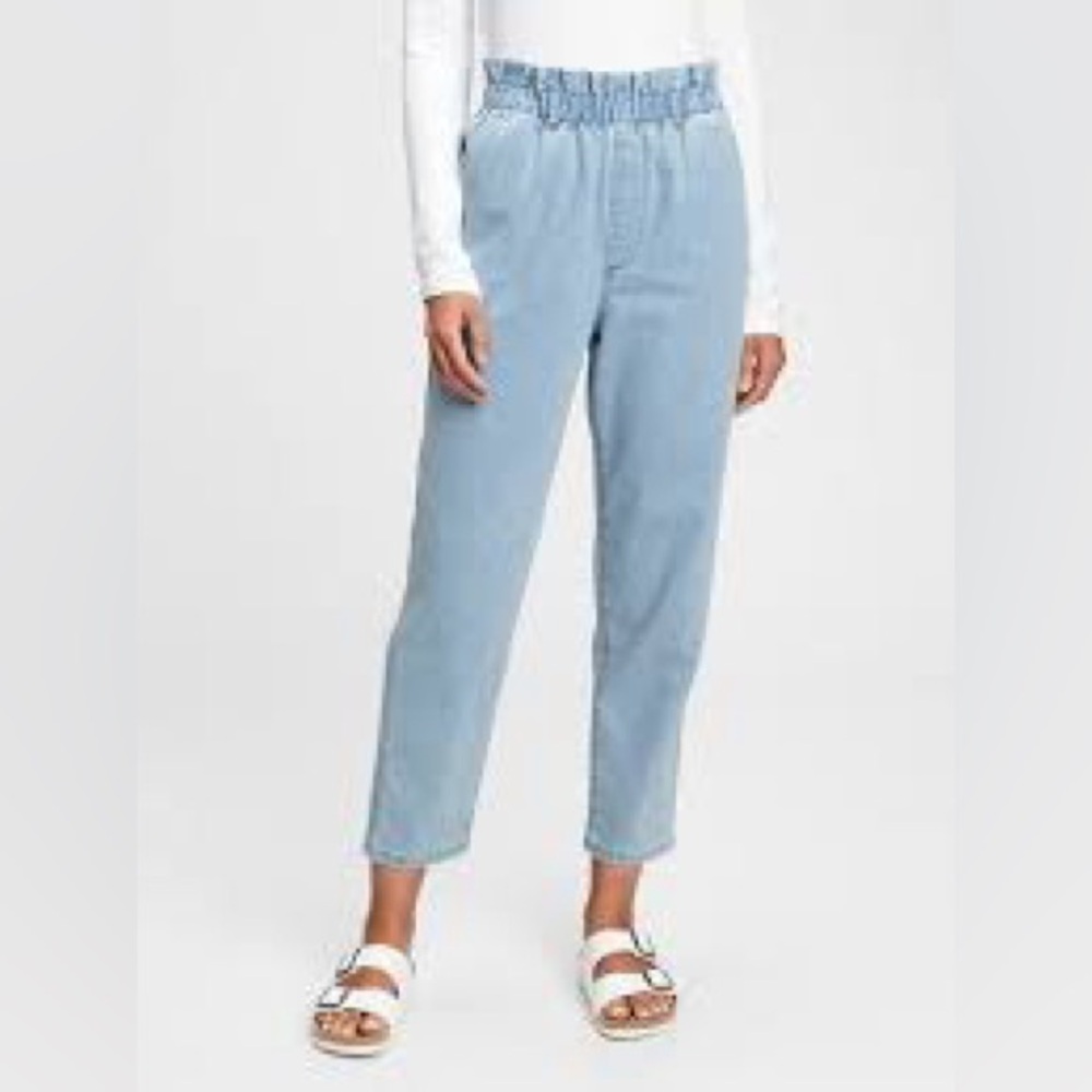 Gap Jeans High Rise Paperbag Pants